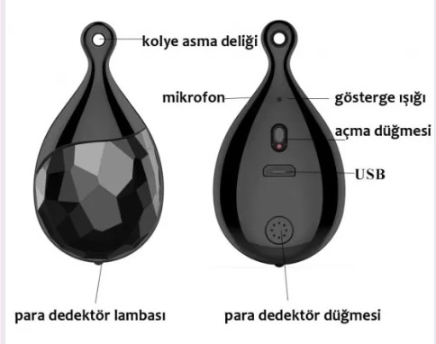 Kolye Ses Kayıt Cihazı